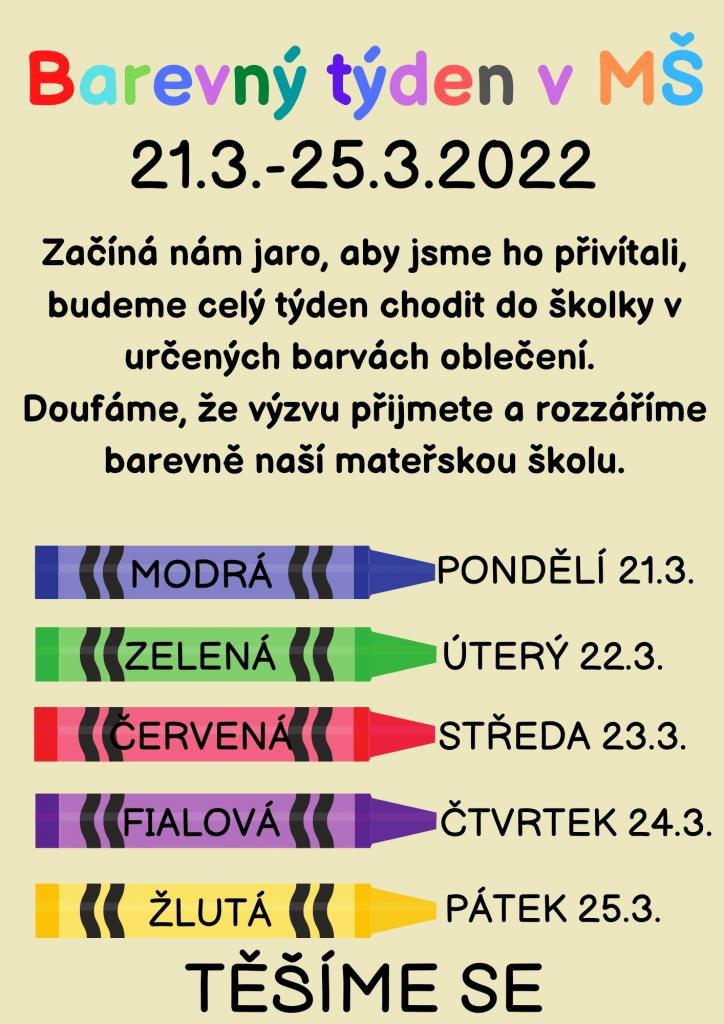 barevný týden 