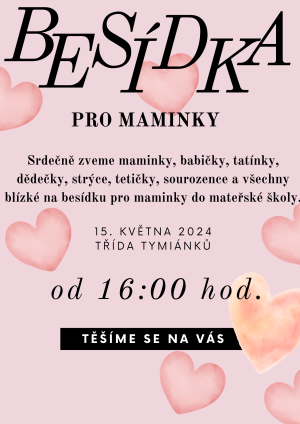 Besídka pro maminky