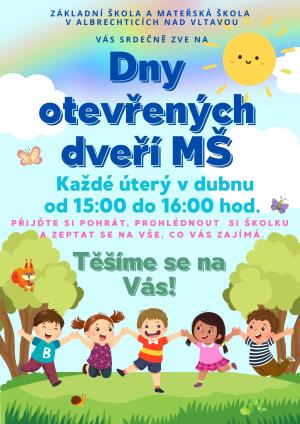 Dny otevřených dveří MŠ 2025
